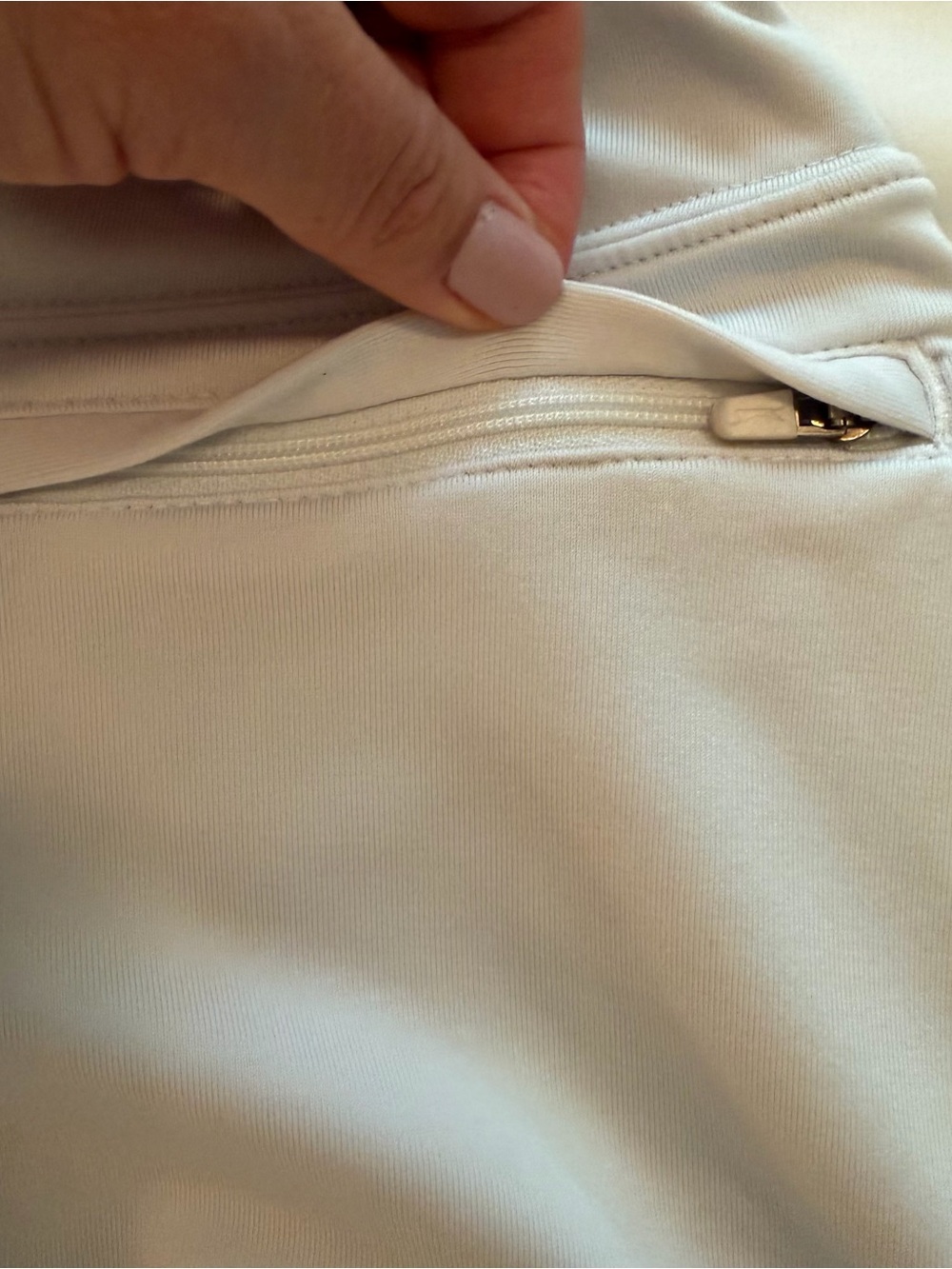 Slazenger White Golf Skort with Black Logo Accent - Picture 6 of 8